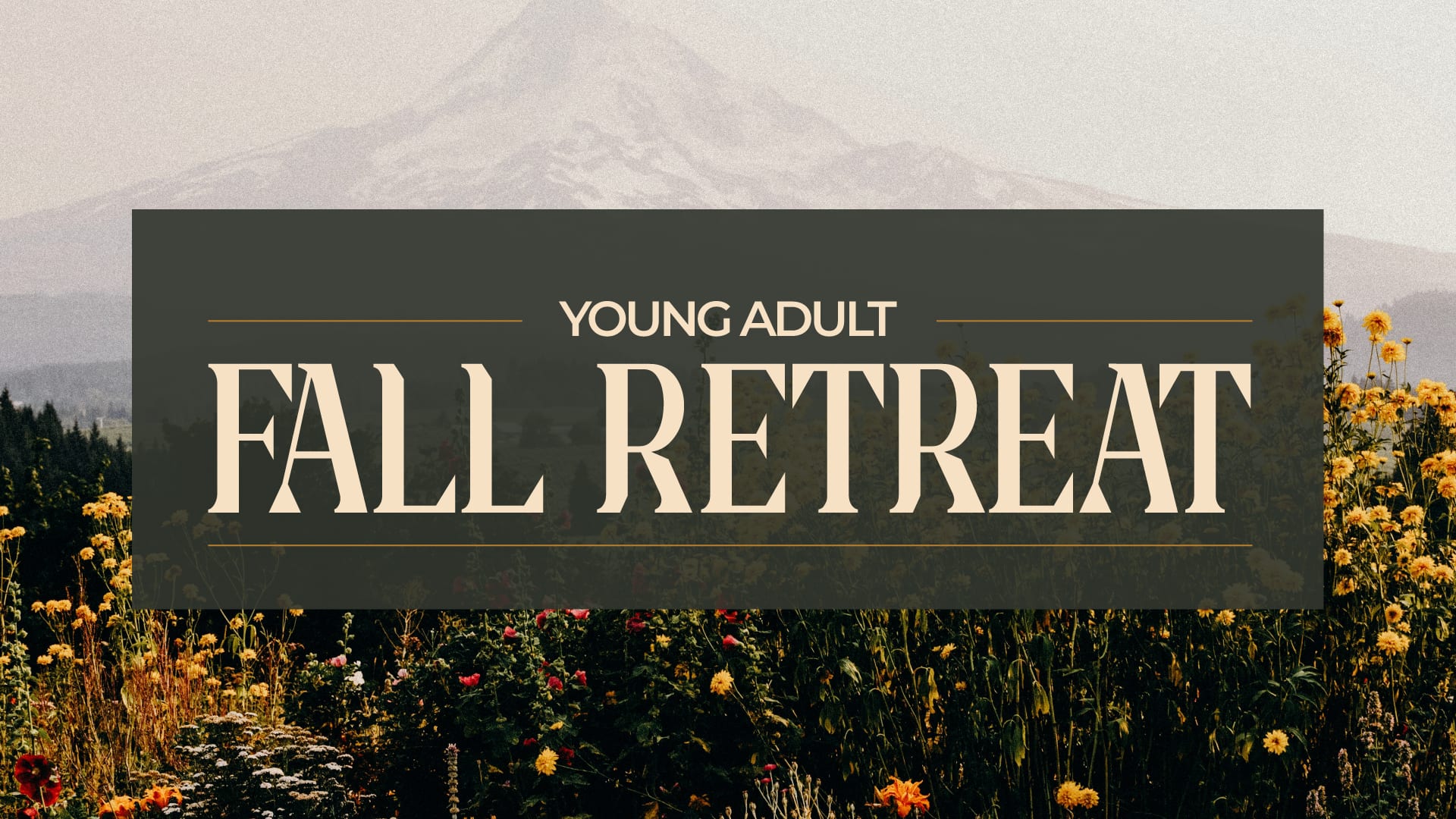 Young Adult Fall Retreat
