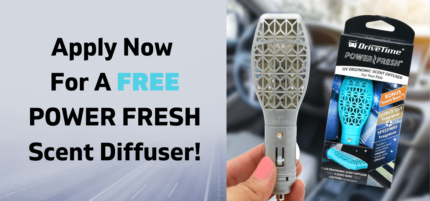 Apply Now For A FREE Truck Puck Car Air Freshener & Deodorizer!