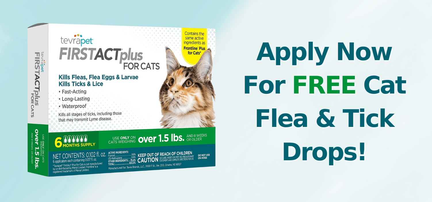 Flea and tick sales drops for cats