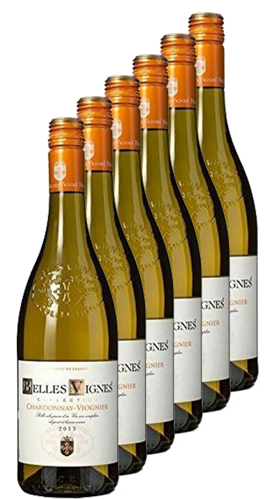 Doos (6 flessen) Belles Vignes wit