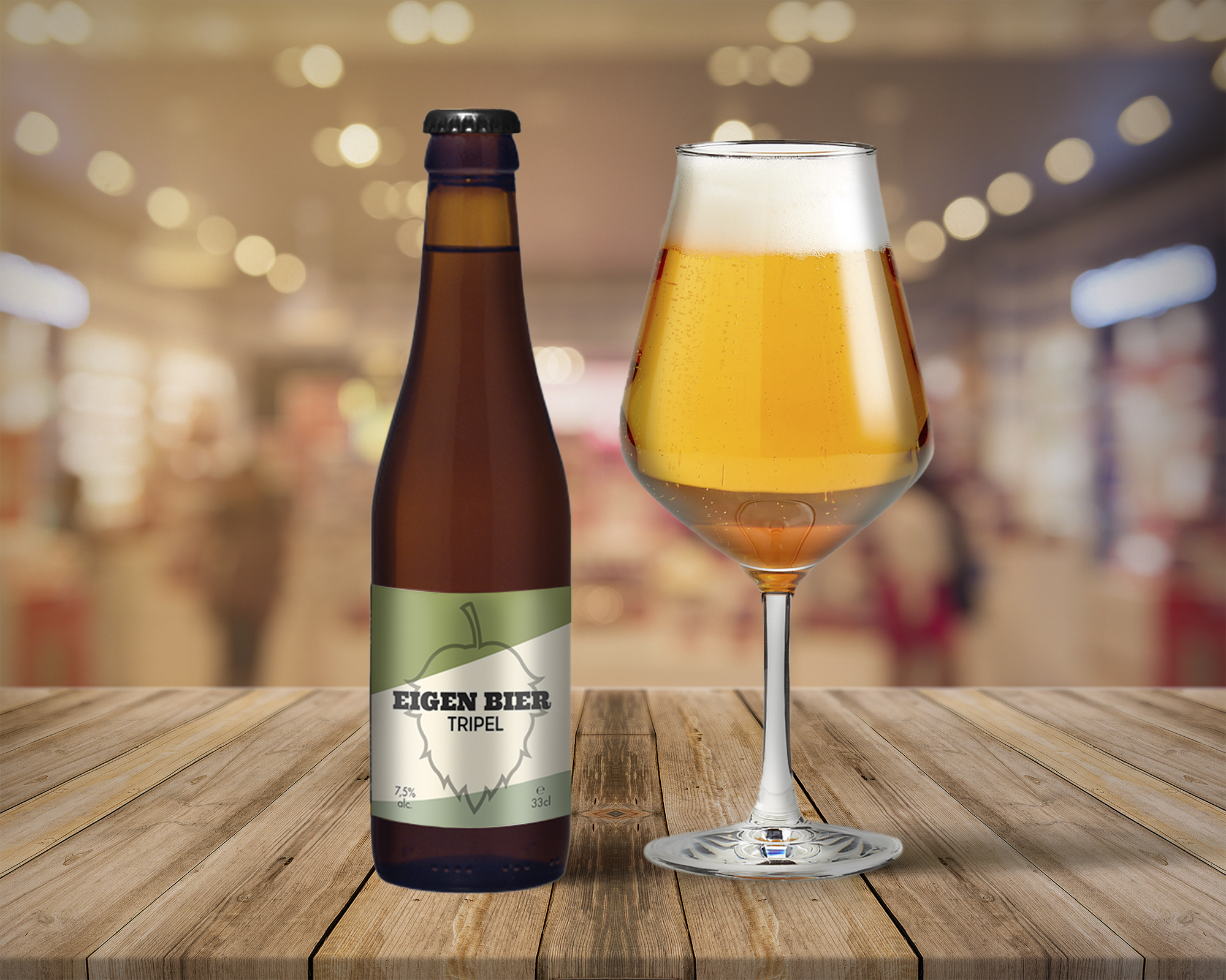 Gepersonaliseerd streekbier