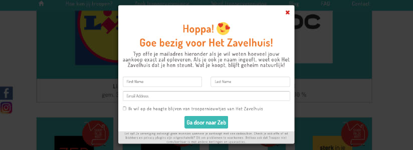 Hoe je vereniging aansluiten bij Trooper