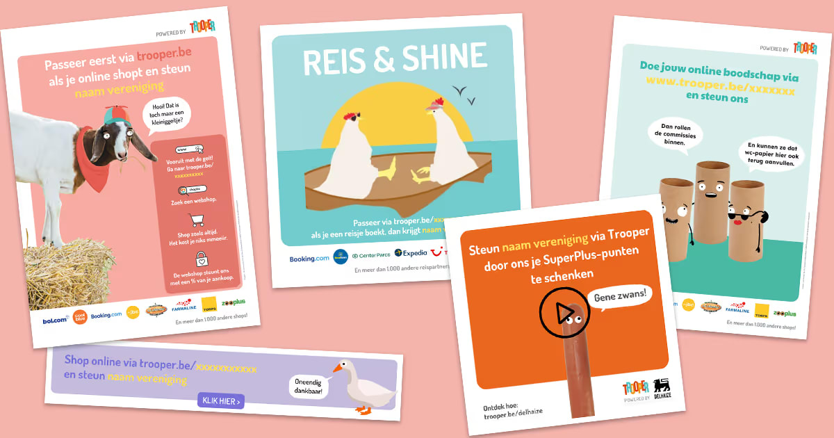 Personaliseer je Trooper-affiches, Facebookposts,… gratis met Canva!