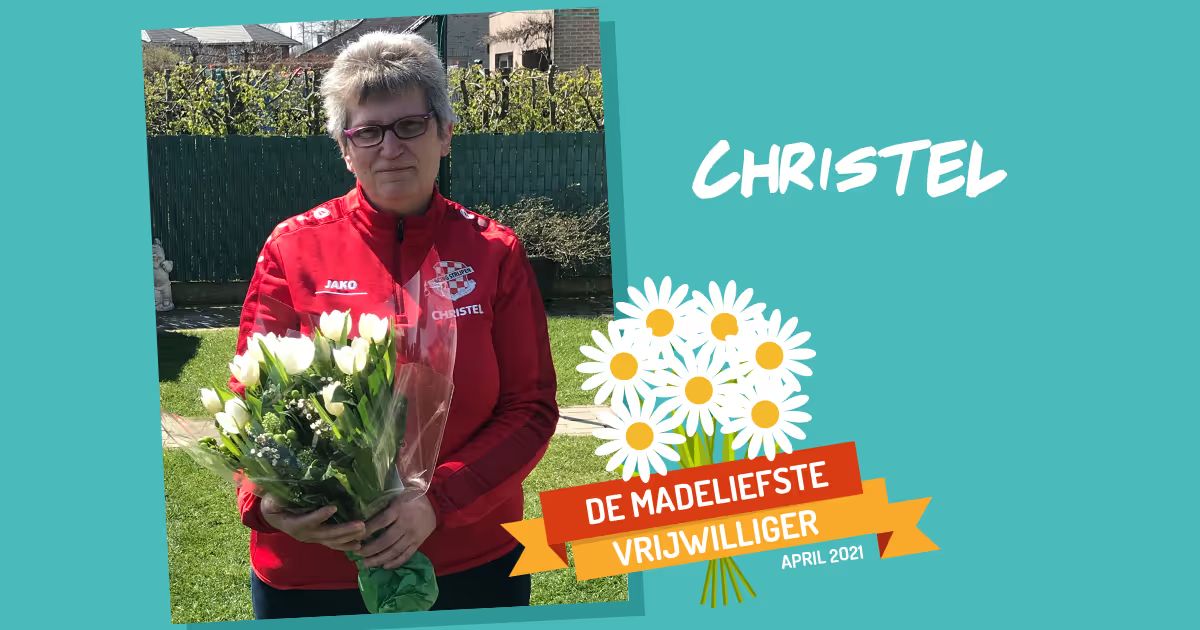 Christel is een grote hulp voor voetbalclub Racing Strijpen: “Ze noemen mij de barmoeder”