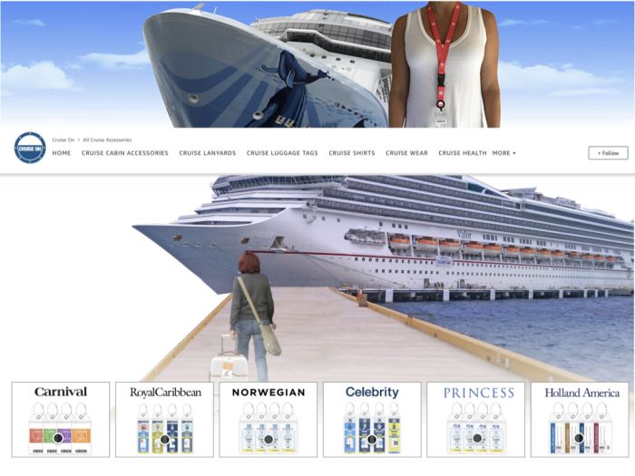 Cruise Luggage Tags - All Lines