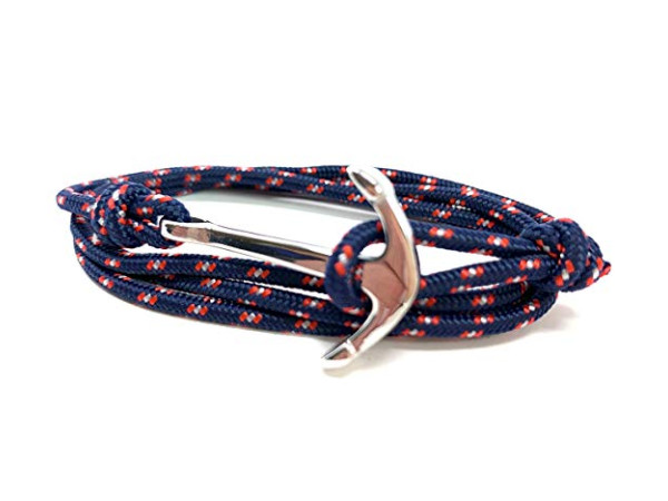 Anchor Bracelet - Paracord Navy