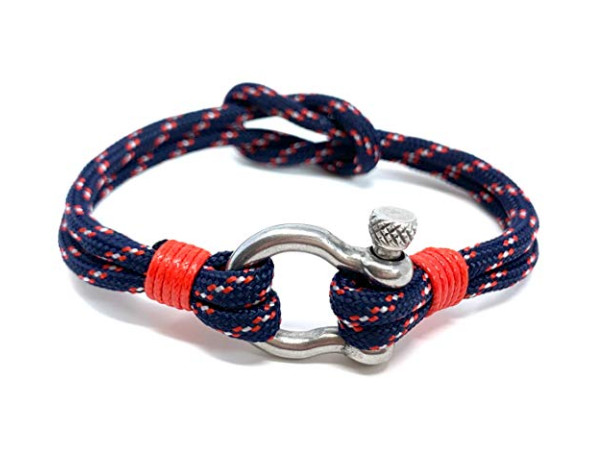 Anchor Bracelet - Shackle Blue