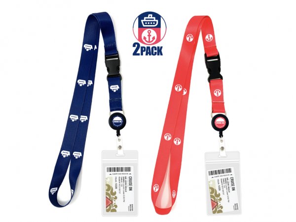 Cruise Lanyards - Retractable Reel