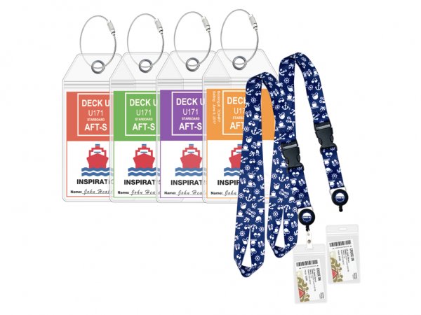 Cruise Lanyards with Luggage Tags