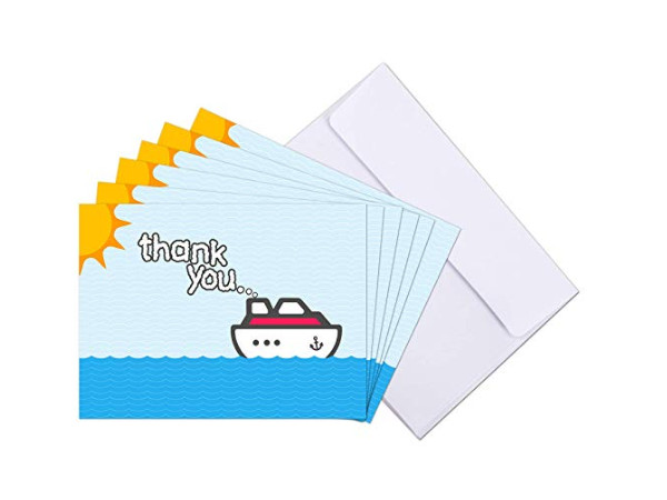 Cruise Staff Thank You Cards