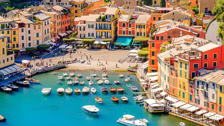 Portofino and Brown Castle