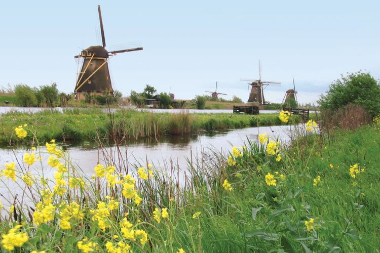 Kinderdijk by Vintage Barge