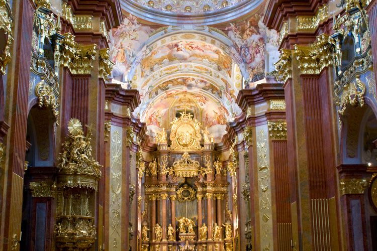Melk Abbey with Choir Performance