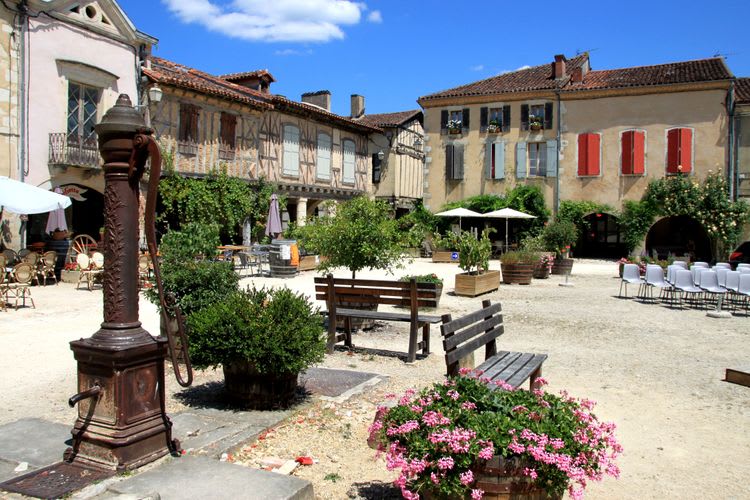 Bastide Town and Market Visit