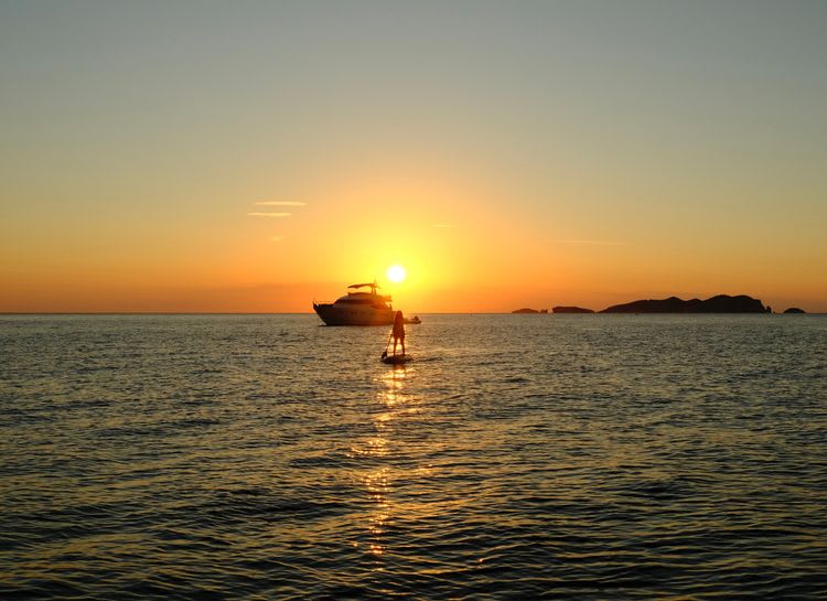 Sunset in Ibiza with the Galactic Astronauts