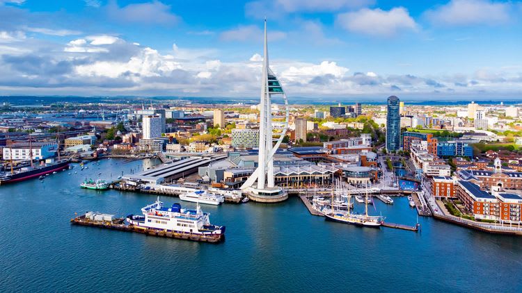 Panoramic Portsmouth: From Sea to Sky