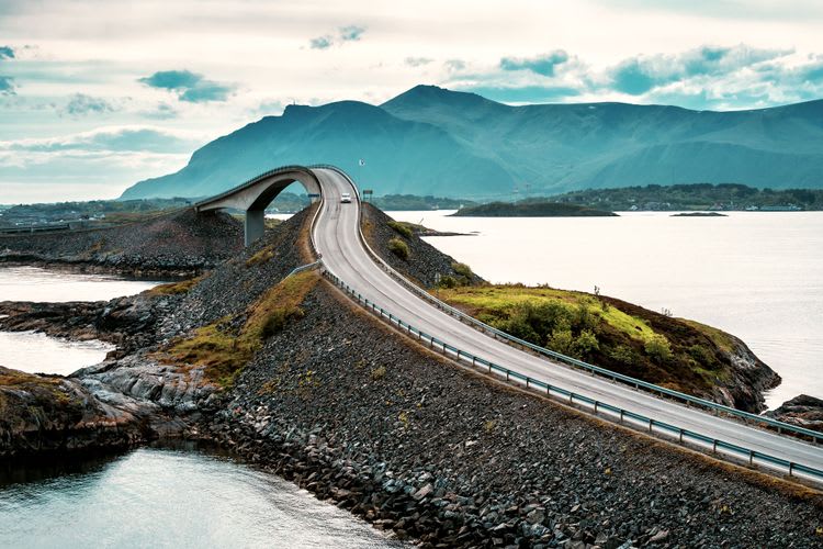 The Atlantic Ocean Road