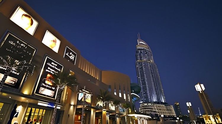 Dubai at Night From the Burj Al Khalifa - for Fully Vaccinated Guests