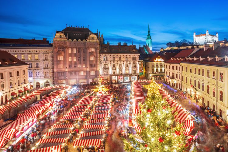 Mercado de Navidad de Bratislava