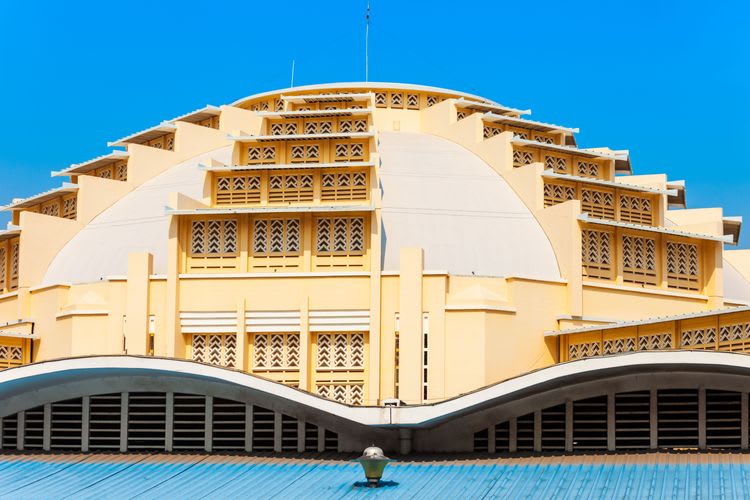 Royal Palace and Central Market