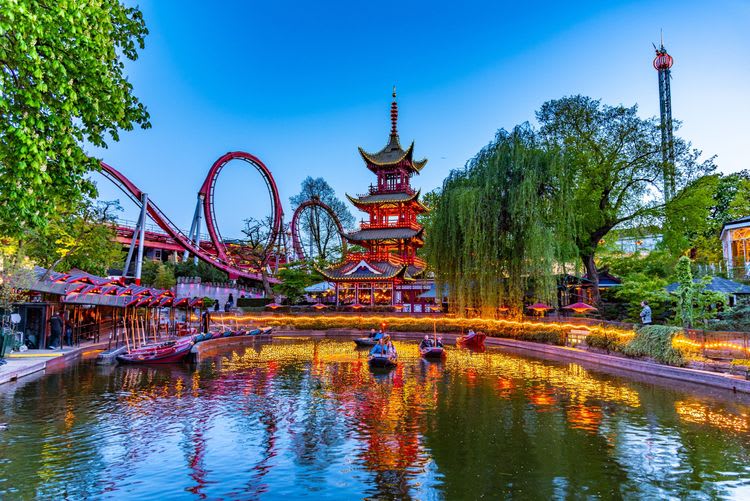 Evening Canal Cruise & Tivoli Gardens