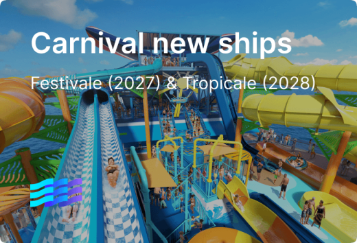 Carnival new ships: Festivale (2027) & Tropicale (2028)