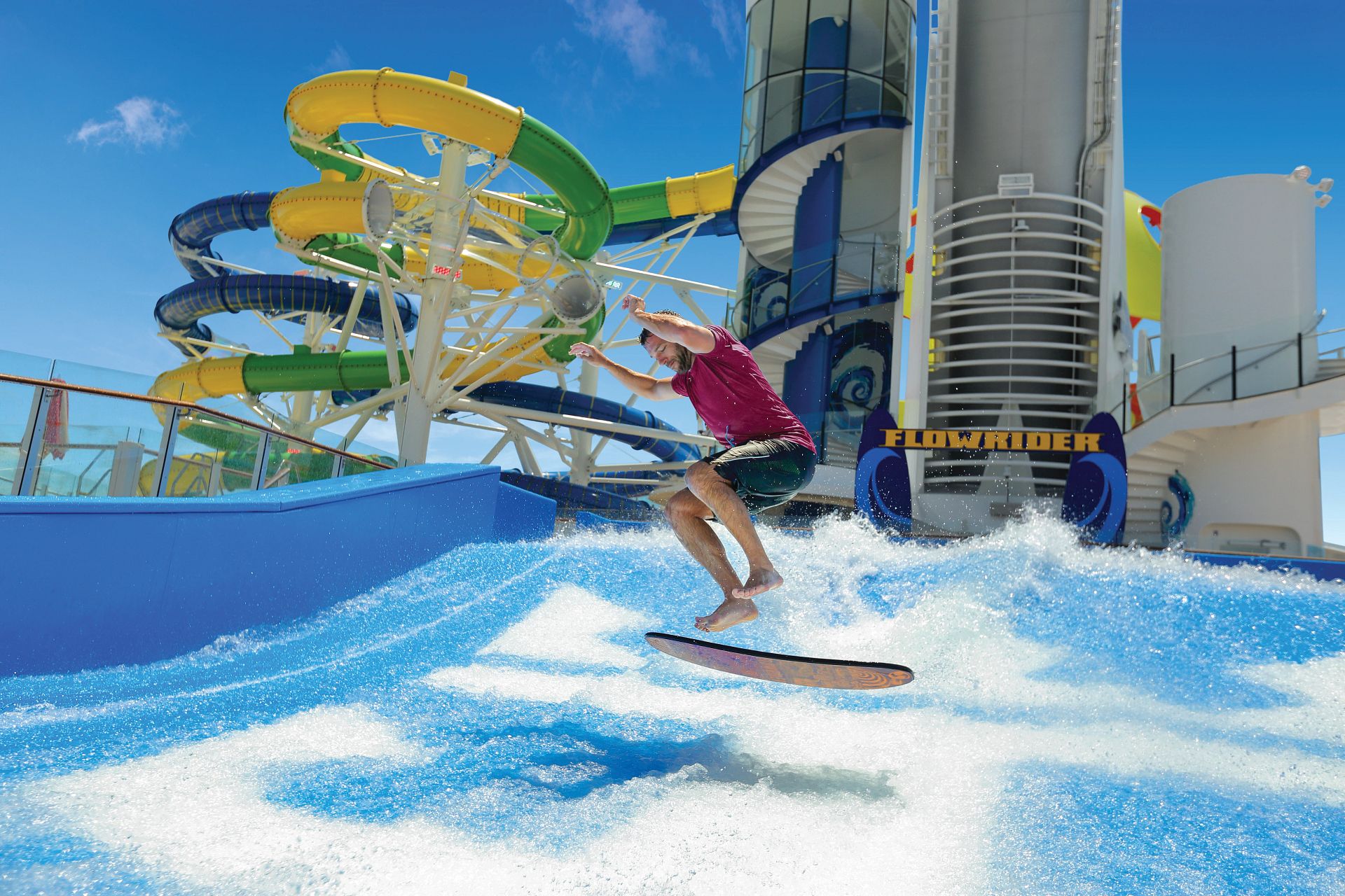 Flowrider aboard the Mariner of the Seas