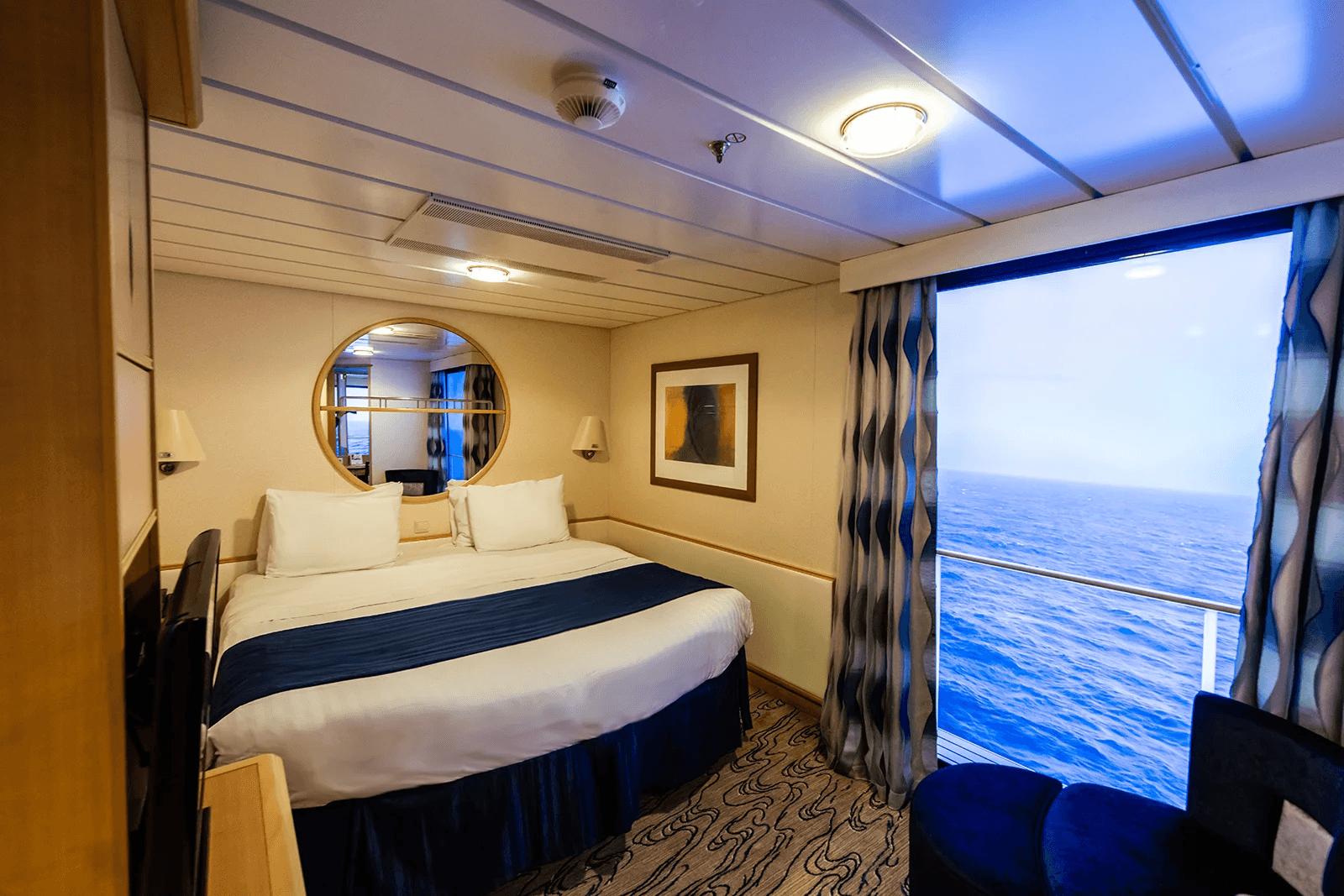 best cruise cabins for motion sickness