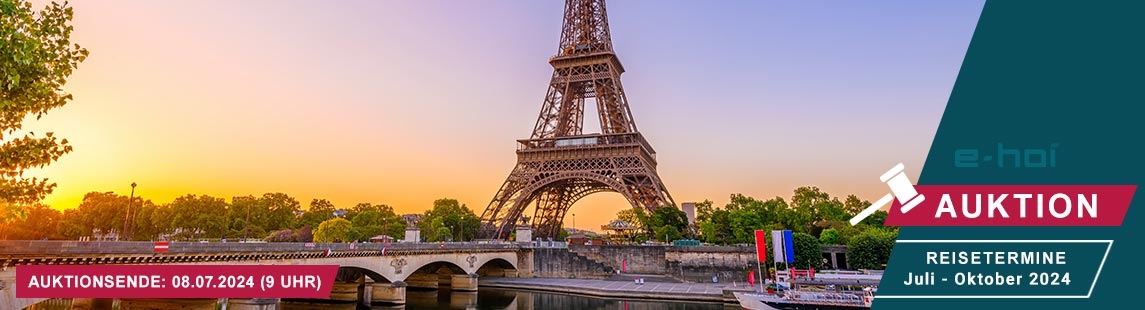 Romantische Seine ab/bis Paris