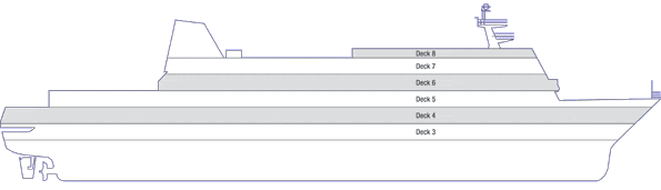 Querschnitt: MS BREMEN (nun MS SEAVENTURE)