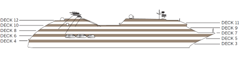 Querschnitt: Seabourn Ovation