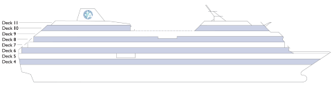 Doorsnede: Azamara Quest