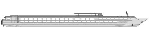 Secção transversal: Loire Princesse