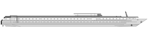 Secção transversal: Rh&ocirc;ne Princess