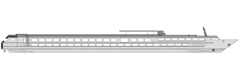 Secção transversal: Elbe Princesse