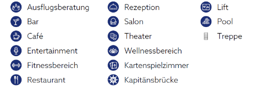 Deckplan-Legende