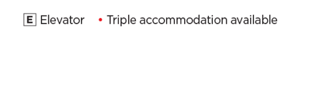 Leyenda del plano de cubierta