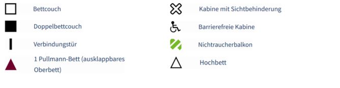 TUI Cruises Mein Schiff Legenden (668 x 174 px)