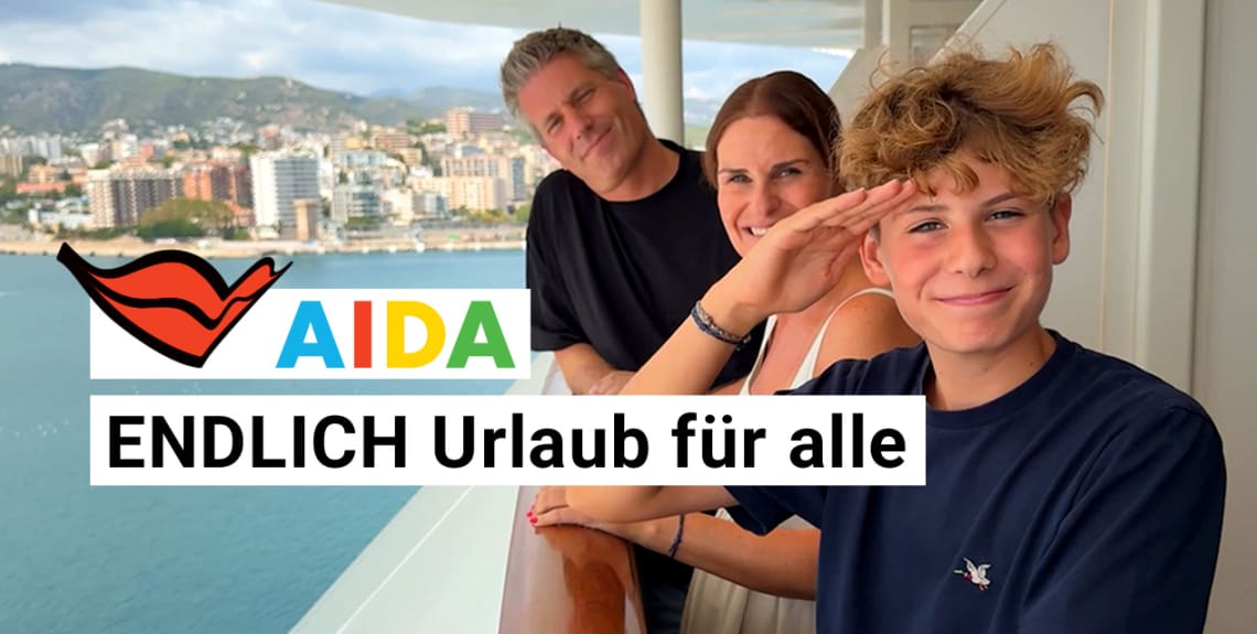 Familienurlaub mit AIDA