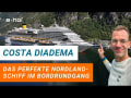 Costa Diadema auf Nordland Kreuzfahrt und Bordrundgang