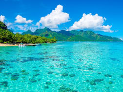 Traumhafte Lagune im S&uuml;d-Pazifik &ndash; ein Highlight jeder Kreuzfahrtroute