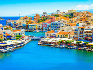 Kreta, Griechenland &ndash; lebendige Uferpromenade