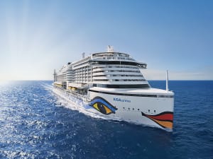 AIDAprima: Schiff Aussenansicht