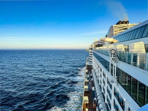 AIDAprima: Schiff auf See