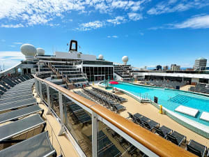 MSC World Europa: Pooldeck