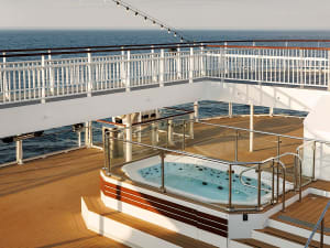 Havila Castor: Sonnendeck