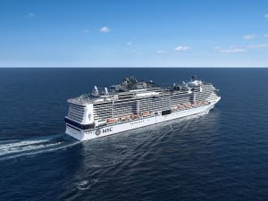 MSC Meraviglia: Au&szlig;enansicht
