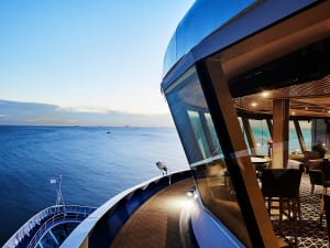Silver Cloud: Observations Lounge auf Deck 9