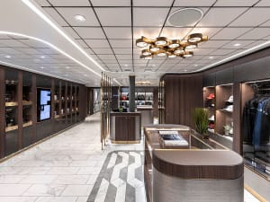 Silver Endeavour: Boutique auf Deck 5