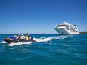 Seabourn Encore: Tour mit dem Schlauchboot